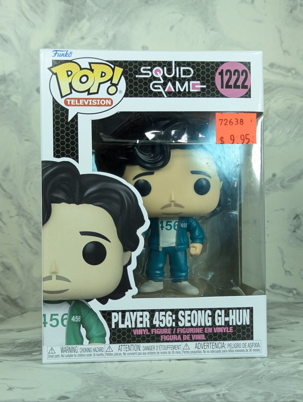 Funko Pop Squid Game 1222 Player 456: Seong Gi-Hun NIB